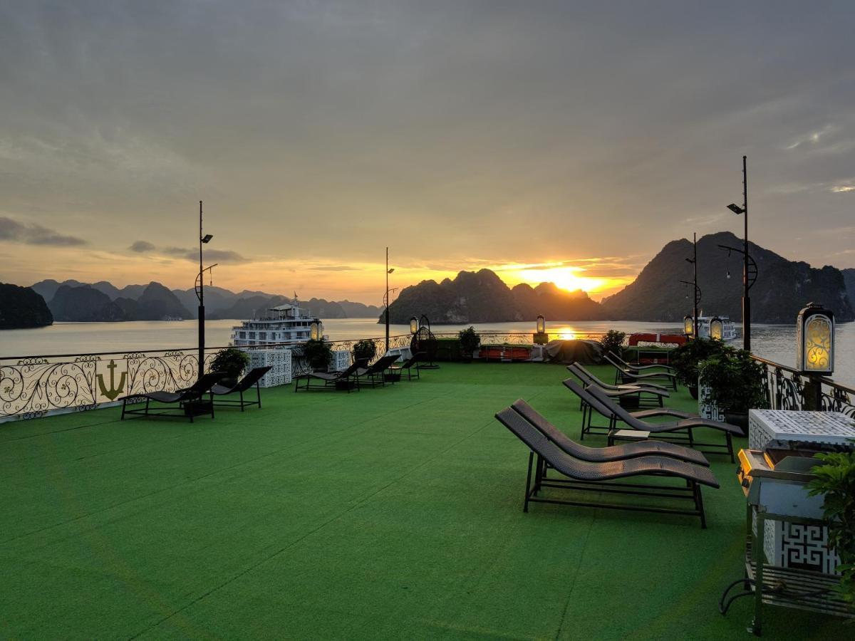 ホテル Halong Aquamarine Royal Cruise ハロン エクステリア 写真